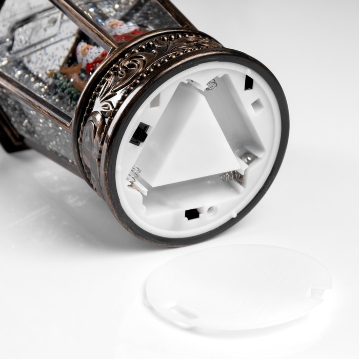 Фигура светодиодная «Снежные чудеса», 22х14 см, музыка, батарейки ААх3 (не в комплекте), USB, свечение тёплое белое Фигура светодиодная «Снежные чудеса», 22х14 см, музыка, батарейки ААх3 (не в комплекте), USB, свечение тёплое белое