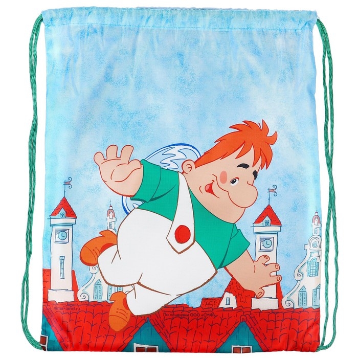 Мешок для обуви 420 х 350 мм, Союзмультфильм Малыш и Карлсон (мягкий полиэстер, плотность 210D) Мешок для обуви 420 х 350 мм, Союзмультфильм Малыш и Карлсон (мягкий полиэстер, плотность 210D)