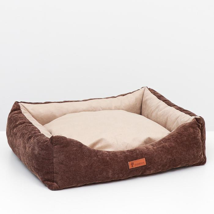 Лежанка со съемным чехлом,  мебельная ткань, поролон, 55 х 45 х 15 см Лежанка со съемным чехлом,  мебельная ткань, поролон, 55 х 45 х 15 см