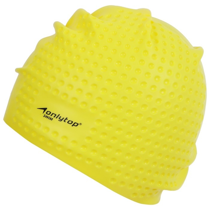 Шапочка для плавания взрослая ONLYTOP Swim, для длинных волос, силиконовая, обхват 54-60 см, цвета МИКС Шапочка для плавания взрослая ONLYTOP Swim, для длинных волос, силиконовая, обхват 54-60 см, цвета МИКС