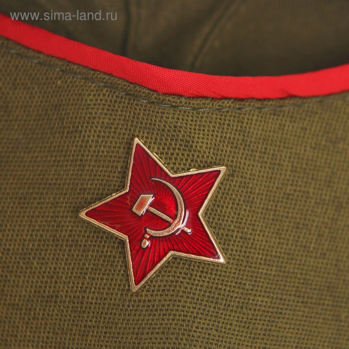 Костюм военного, гимнастёрка, пилотка, ремень, р-р 28, рост 116 см Костюм военного, гимнастёрка, пилотка, ремень, р-р 28, рост 116 см