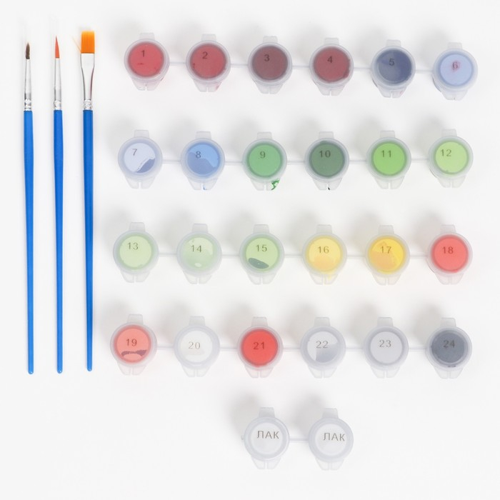 Картина по номерам на холсте с подрамником «Маки», 40 х 50 см Картина по номерам на холсте с подрамником «Маки», 40 х 50 см