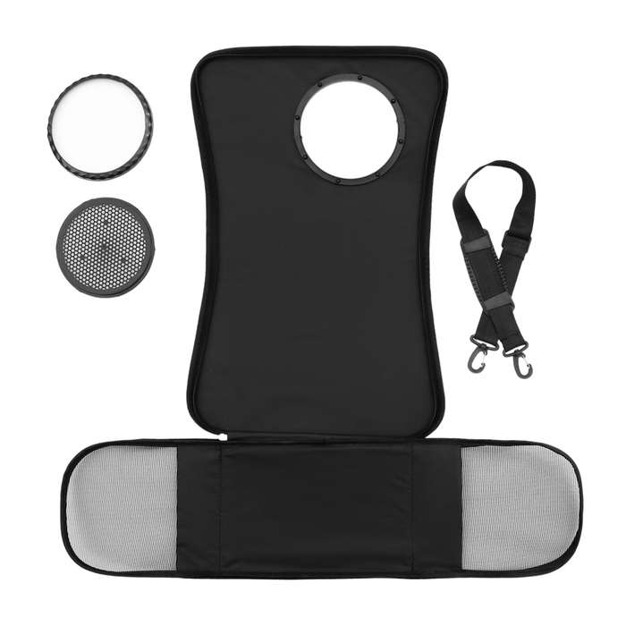 Сумка-переноска для животных с окном  Сумка-переноска для животных с окном "Клетка", бежевая, 40 х 26 х 26 см