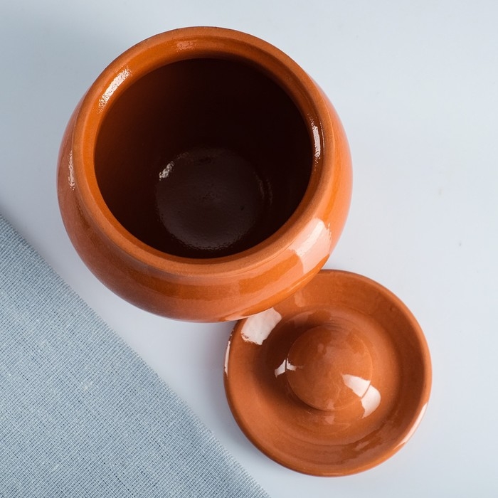 Набор  Набор "Вятская керамика №6" 0,5х6 + ухват, терракота