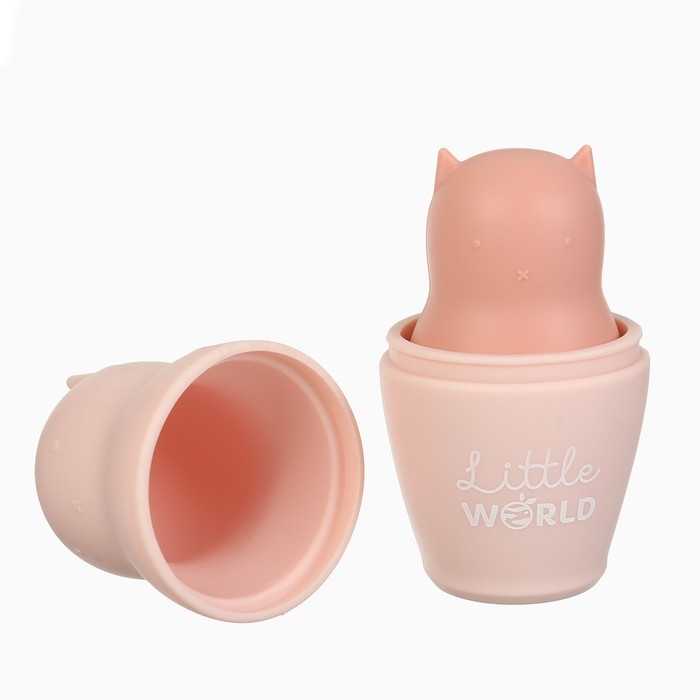 Развивающая игрушка «Котик-матрешка», пищевой силикон, Mum&Baby Развивающая игрушка «Котик-матрешка», пищевой силикон, Mum&Baby