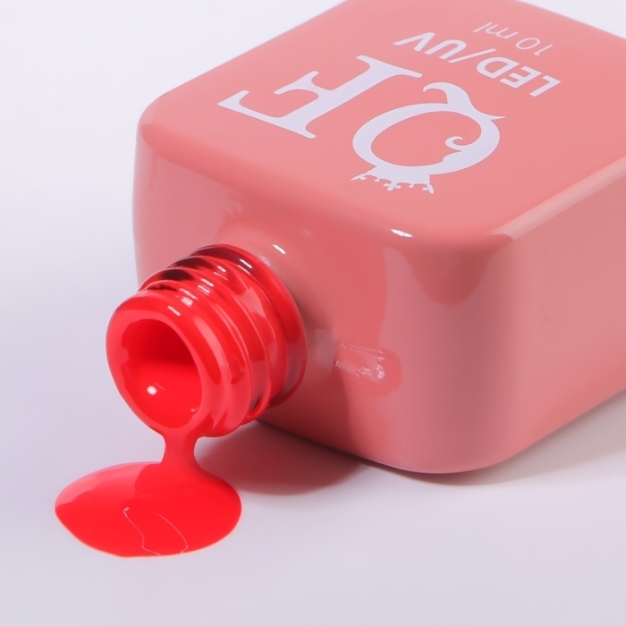 Гель лак для ногтей «SIMPLE», 3-х фазный, 10 мл, LED/UV, цвет красный (137) Гель лак для ногтей «SIMPLE», 3-х фазный, 10 мл, LED/UV, цвет красный (137)