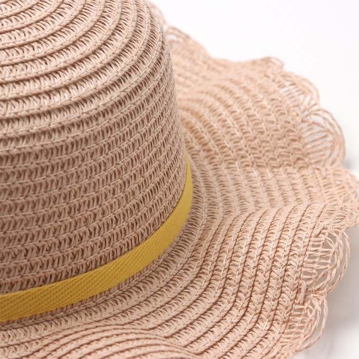 Шляпа для девочки с бантом MINAKU, р-р 52, цв.розовый Шляпа для девочки с бантом MINAKU, р-р 52, цв.розовый