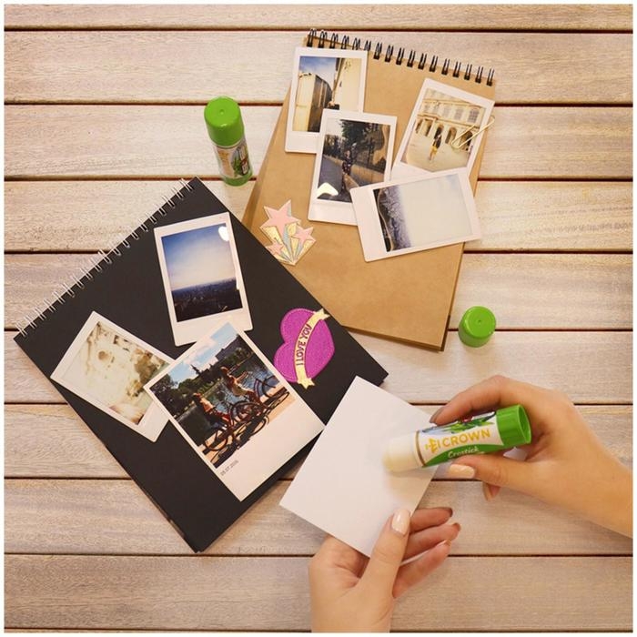 Клeй-карандаш 22 гр, Crown Expert, гипоаллергенный