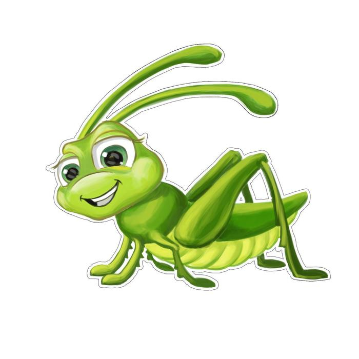 Термотрансфер «Кузнечик», 16 х 15 см, набор 10 шт. Термотрансфер «Кузнечик», 16 х 15 см, набор 10 шт.