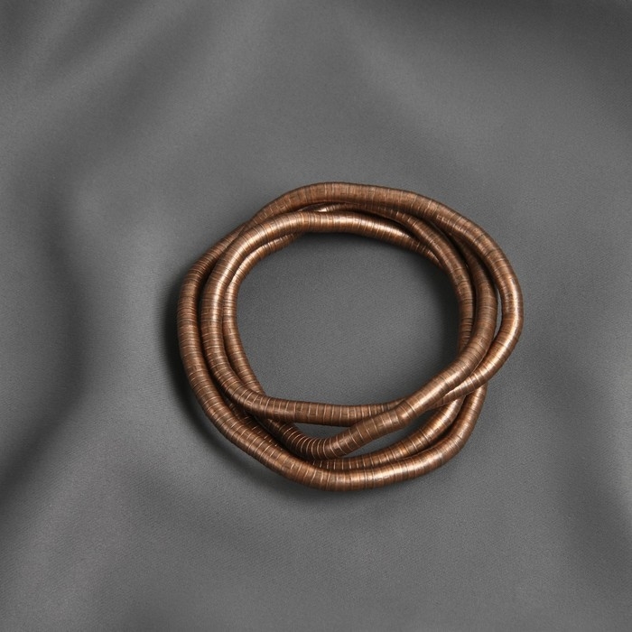 Подхват для штор «Гибкий шнур», d = 7 мм, 50 см, цвет медный Подхват для штор «Гибкий шнур», d = 7 мм, 50 см, цвет медный