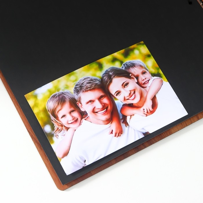 Фотоальбом 30 листов Фотоальбом 30 листов "Сердечные одуванчики" (уголки+кольца) 26х26х2 см