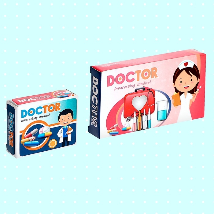 Игровой набор «Лучший доктор» в чемодане, 14 предметов Игровой набор «Лучший доктор» в чемодане, 14 предметов