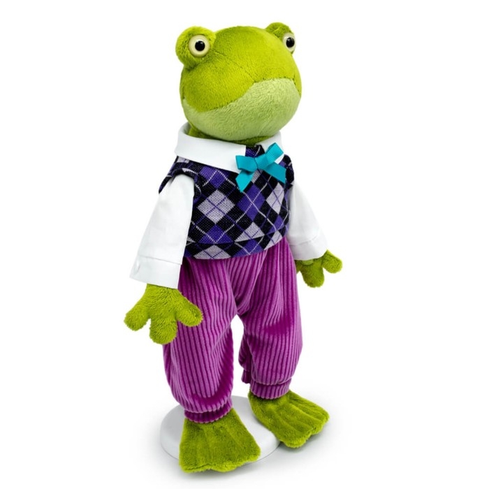 Мягкая игрушка «Жорик Кваковский», в комплекте с жаккардовым жилетом, 16 см Мягкая игрушка «Жорик Кваковский», в комплекте с жаккардовым жилетом, 16 см