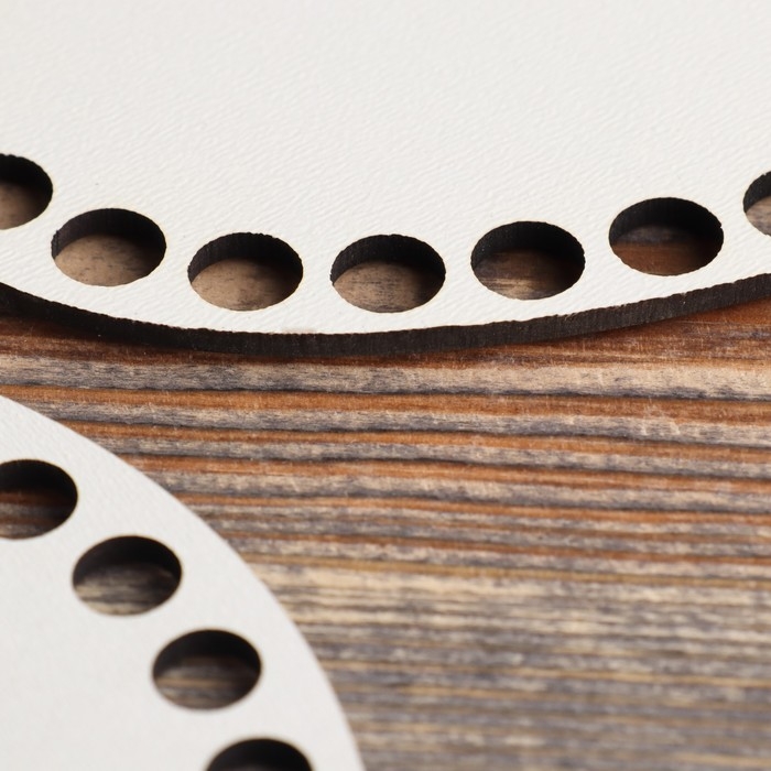 Набор заготовок для вязания Набор заготовок для вязания "Овал" (3 в 1), донышко лхдф белый, 25×15, 20×15, 20×10 см