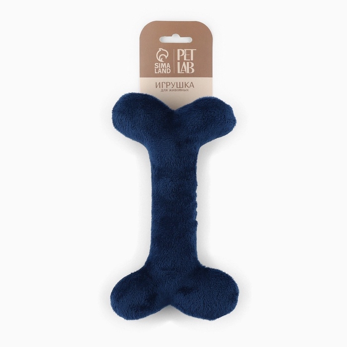 Игрушка для собак с пищалкой «Кость», синяя Игрушка для собак с пищалкой «Кость», синяя