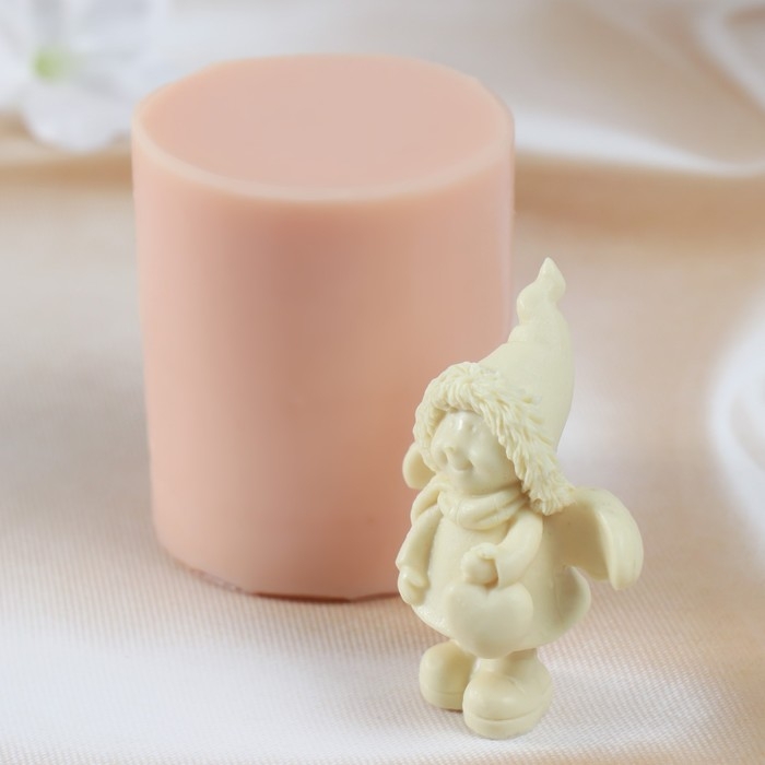 Молд силиконовый Молд силиконовый "Новогодний ангел" изделие 6,7х5,2х3,3 см