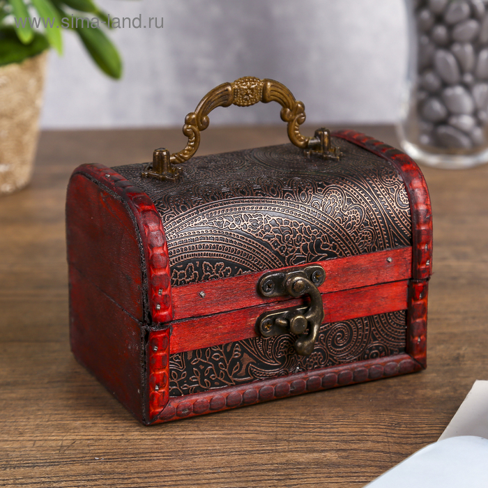 Шкатулка дерево  Шкатулка дерево "Лаконичность" 12х8х8 см