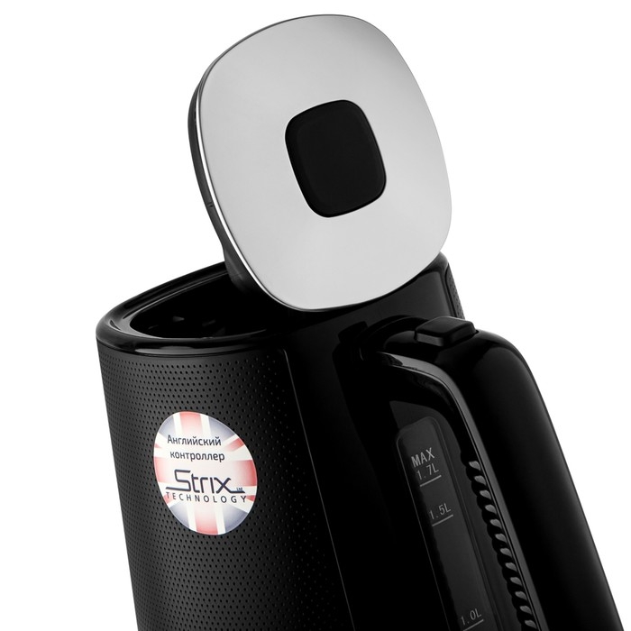 Чайник электрический BRAYER 1072BR, пластик, 1.7 л, 2200 Вт, чёрный Чайник электрический BRAYER 1072BR, пластик, 1.7 л, 2200 Вт, чёрный