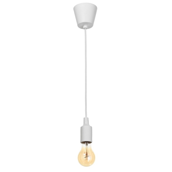 Светильник BayerLux Подвес E27 1х60Вт белый 3х3х100 см Светильник BayerLux Подвес E27 1х60Вт белый 3х3х100 см