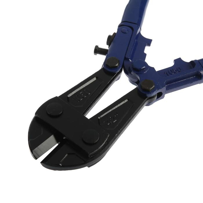 Болторез ТУНДРА, обрезиненные рукоятки, болты до 12 мм, проволока до 19 мм, 1050 мм Болторез ТУНДРА, обрезиненные рукоятки, болты до 12 мм, проволока до 19 мм, 1050 мм