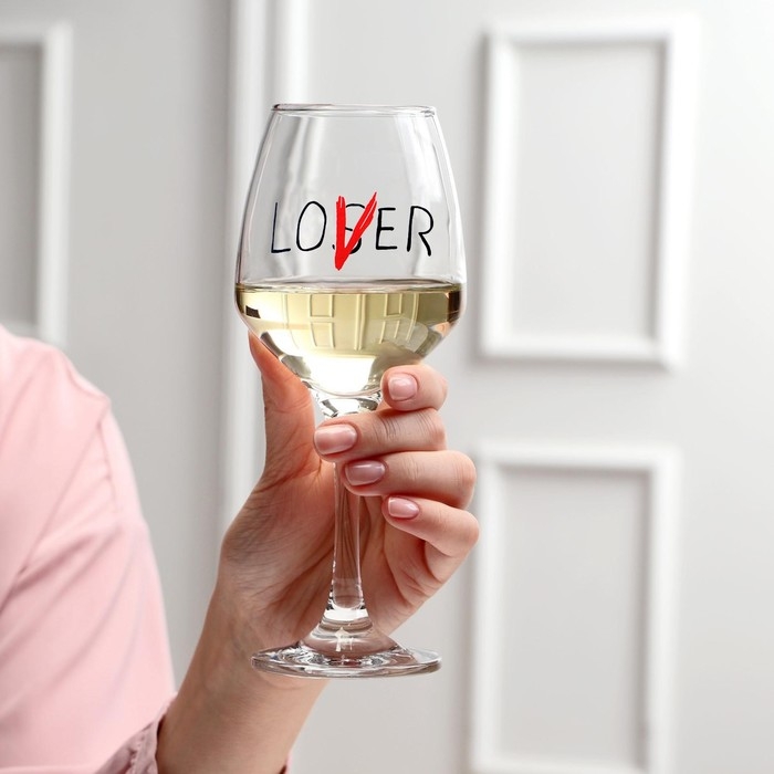 Бокал для вина Бокал для вина "Lover" 350 мл