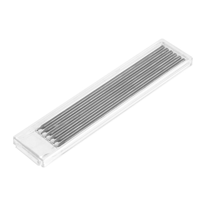 Набор грифелей для карандаша ТУНДРА, черные, 120 мм, 6 штук Набор грифелей для карандаша ТУНДРА, черные, 120 мм, 6 штук