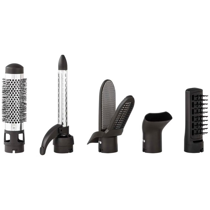 Фен-щётка Econ ECO-BH05B, 1000 Вт, 1 скорость, 2 температурных режима,  чёрно-белый Фен-щётка Econ ECO-BH05B, 1000 Вт, 1 скорость, 2 температурных режима,  чёрно-белый