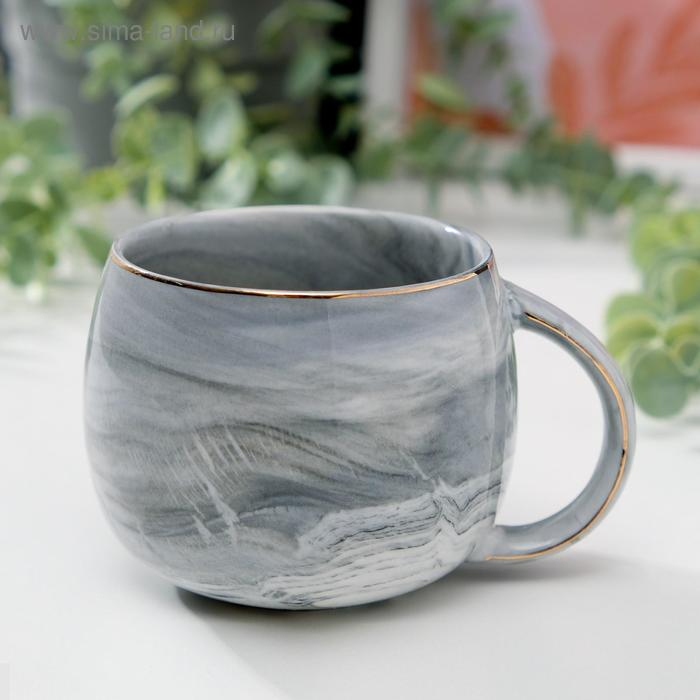 Кружка керамическая &laquo;Лучше некуда&raquo;, 350 мл, цвет серый