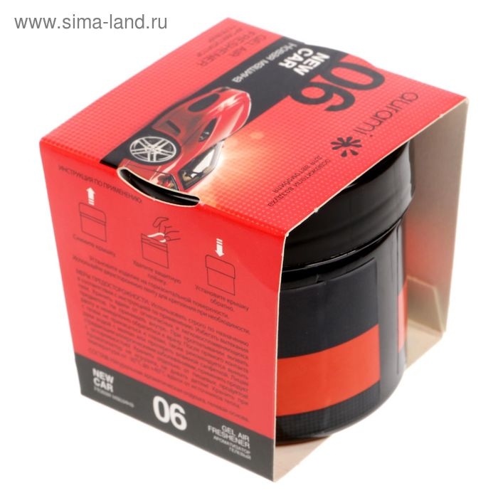 Ароматизатор Гелевый в банке «06 Новая машина» (25), GEL-06 Ароматизатор Гелевый в банке «06 Новая машина» (25), GEL-06