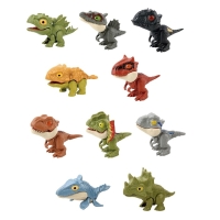 Игровой набор «Dino. Зубастики», подвижные детали, 4 фигурки динозавров