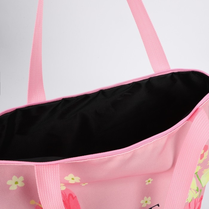 Шопер Love, на молнии, 37х32х10см Шопер Love, на молнии, 37х32х10см