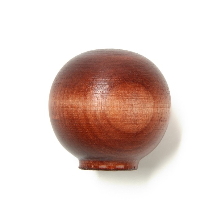 Ручка-кнопка Алапаевск, «Шар», цвет под дерево