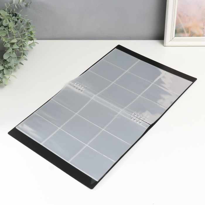 Фотоальбом на 180 фото 9х7 см "Стиль" с наклейками 10 листов МИКС