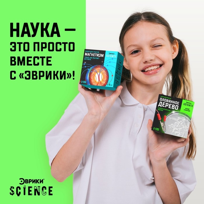 Набор для опытов «Оловянное дерево» Набор для опытов «Оловянное дерево»