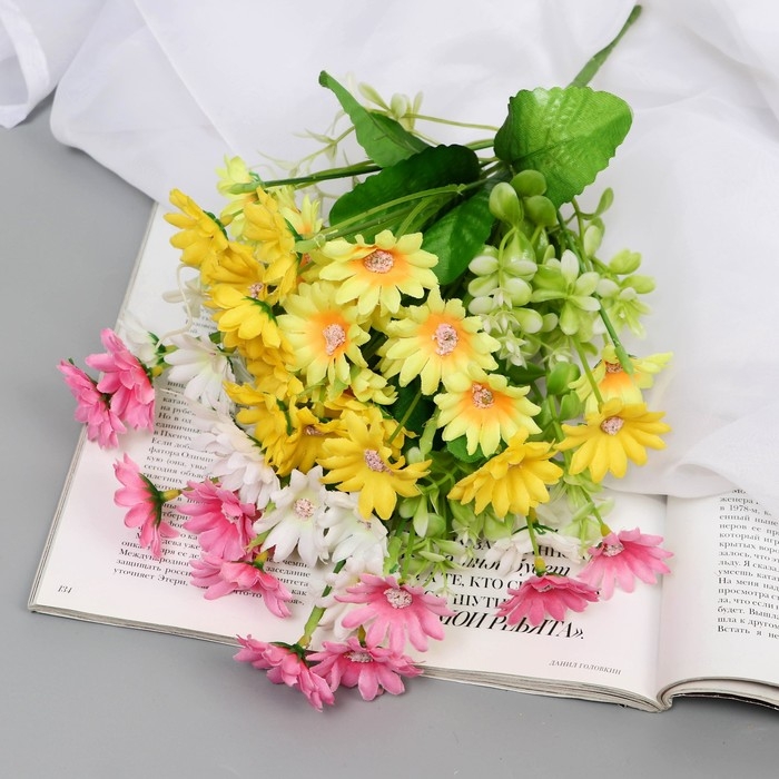 Букет "Клематис рубенс" 3х27 см, микс