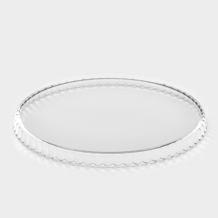 Блюдо стеклянное Patisserie, d=24 см, цвет прозрачный