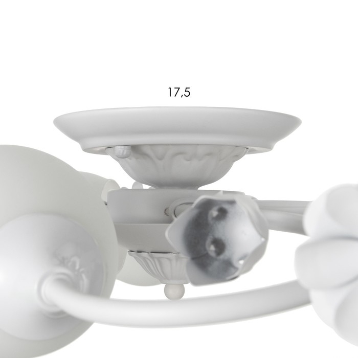 Люстра 2788/9 E27 40Вт белый 95х95х26 см BayerLux Люстра 2788/9 E27 40Вт белый 95х95х26 см BayerLux