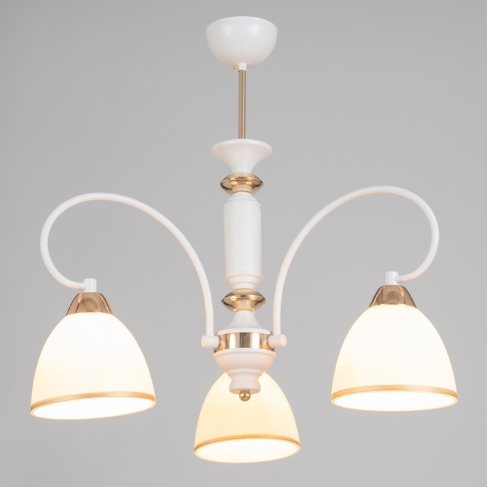 Люстра Люстра "Сампи" 3хЕ27 40Вт белый 59х59х53 см BayerLux