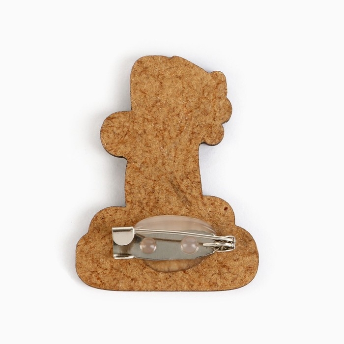 Значок новогодний «Новый год: настроение ТОП» 2,8 х 4см Значок новогодний «Новый год: настроение ТОП» 2,8 х 4см