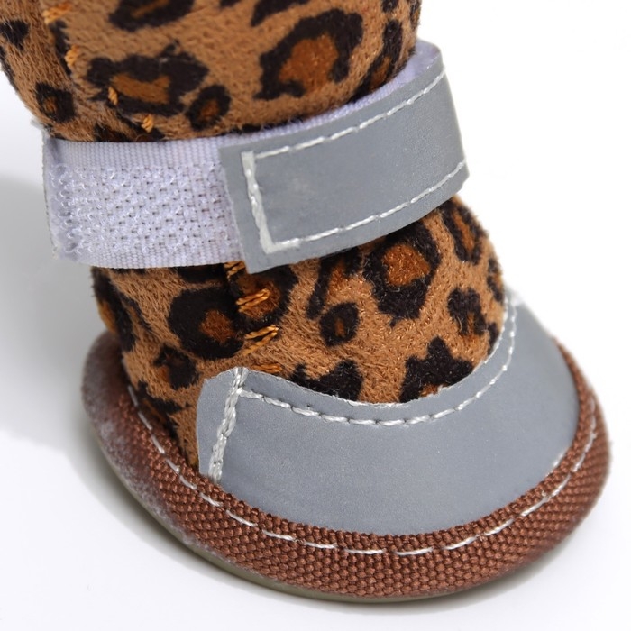 Ботинки  Ботинки "Модник", набор 4 шт, 1 размер (4 х 3 см), коричневые