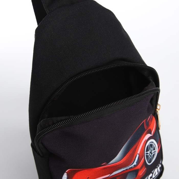 Сумка детская для мальчика через плечо «Супер тачка»