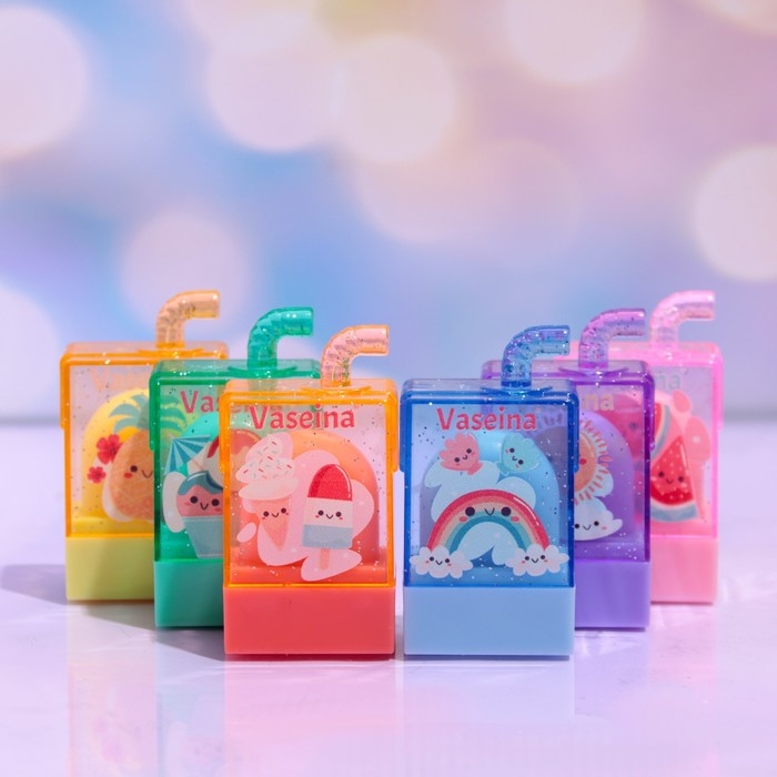 Бальзам для губ «Коктейли», микс Бальзам для губ «Коктейли», микс