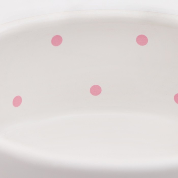 Миска керамическая  Миска керамическая "Princess" 100 мл  малая 8,5 х 3,5 см, розовая