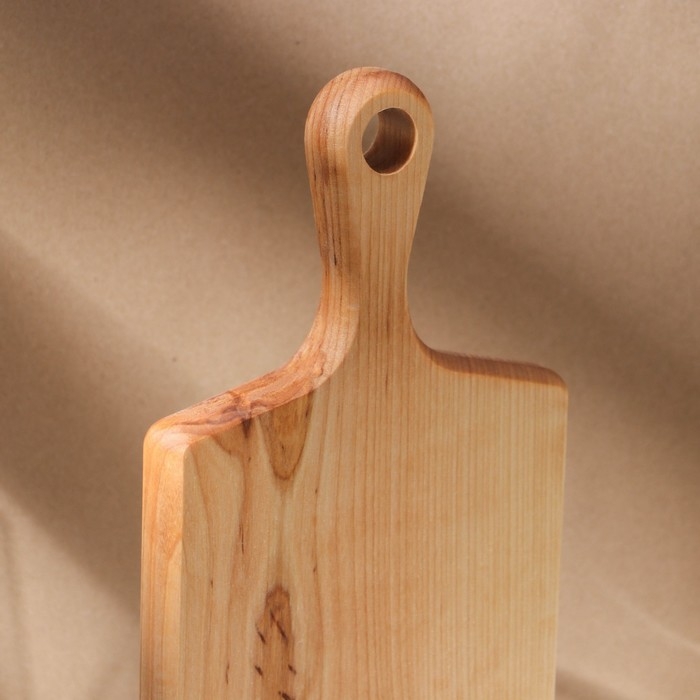 Доска разделочная с ручкой Adelica, 28×15×2,2 см, покрыта маслом, цельная берёза Доска разделочная с ручкой Adelica, 28×15×2,2 см, покрыта маслом, цельная берёза