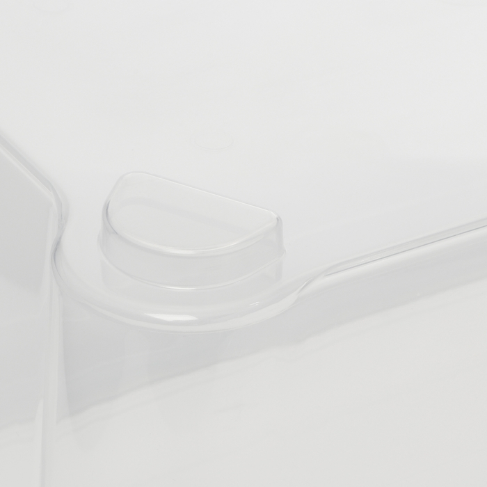 Ящик для хранения с крышкой «Кристалл XS Plus», 16 л, 38,9×27,5×21,5 см, цвет прозрачный Ящик для хранения с крышкой «Кристалл XS Plus», 16 л, 38,9×27,5×21,5 см, цвет прозрачный