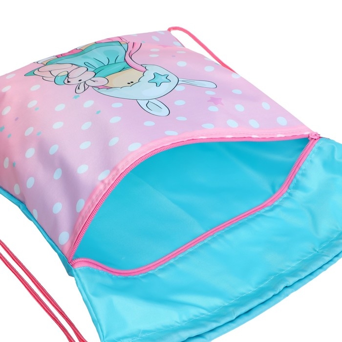 Мешок для обуви с карманом 420 х 340 мм, Calligrata МСО-7С, (мягкий полиэстер, плотность 210D),  Мешок для обуви с карманом 420 х 340 мм, Calligrata МСО-7С, (мягкий полиэстер, плотность 210D), "Тильда"