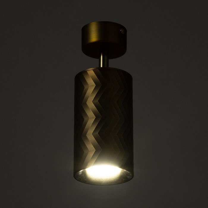 Спот Спот "Астер" GU10 золото 7,5х7,5х20 см