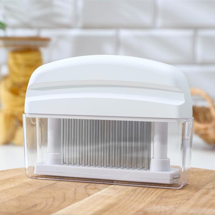 Тендерайзер для мяса «Нилла», 15×11×4 см, цвет МИКС Тендерайзер для мяса «Нилла», 15×11×4 см, цвет МИКС