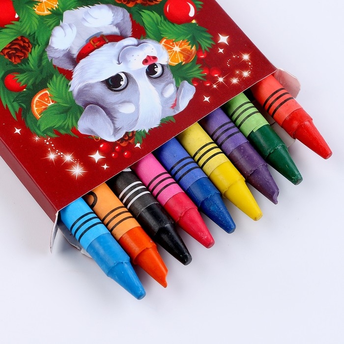 Ёлочные шары под раскраску на новый год «Волшебный подарок», d = 7 см, 6 шт, новогодний набор для творчества Ёлочные шары под раскраску на новый год «Волшебный подарок», d = 7 см, 6 шт, новогодний набор для творчества