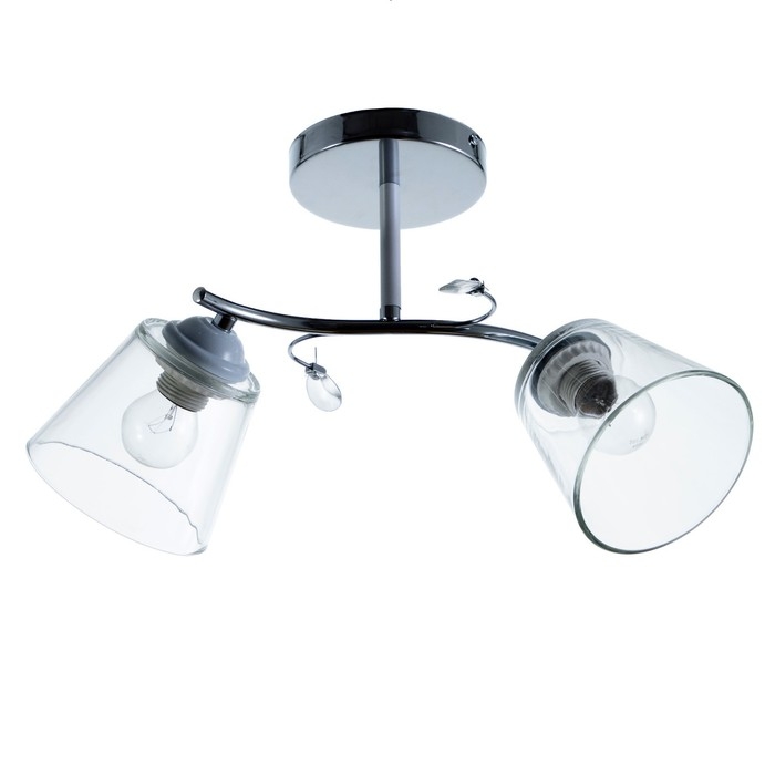 Люстра Люстра "Аиша" 2хЕ27 40Вт хром 45х26х27 см BayerLux